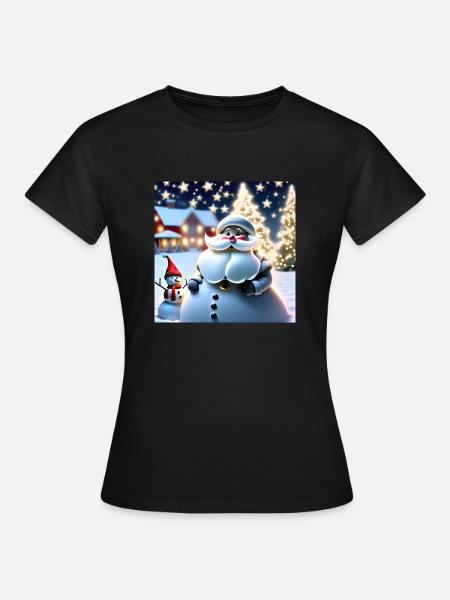 Merry Christmas #5 - Women's T-Shirt - black