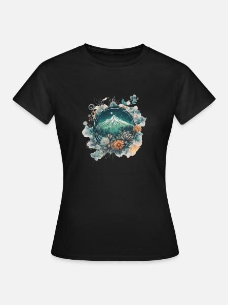 Wonderful World - Frauen T-Shirt - Schwarz