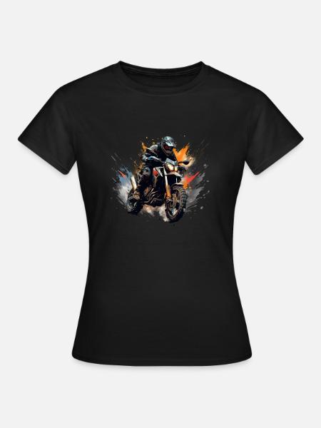 Revolutionäre Rides Das ultimative Motorrad Design - Frauen T-Shirt - Schwarz