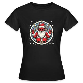 Griffes de Satan - T-shirt Femme - noir - Devant - AI Model Female 172 dark (172cm)