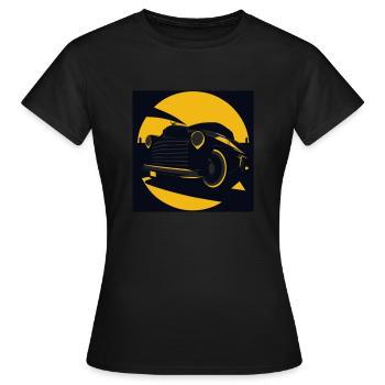 rockabilly v8 motor - Frauen T-Shirt - Schwarz - Vorne - AI Model Female 172 dark (172cm)