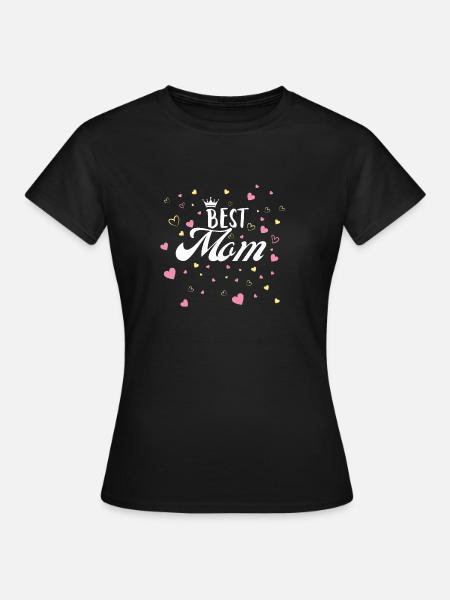 Beste Mama - Frauen T-Shirt - Schwarz