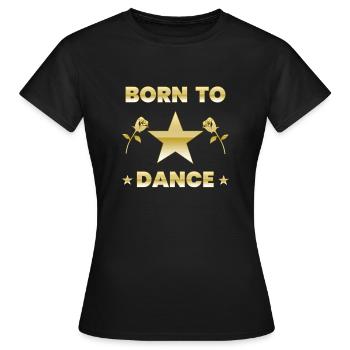 Danser - T-shirt Femme - noir - Devant - AI Model Female 172 dark (172cm)