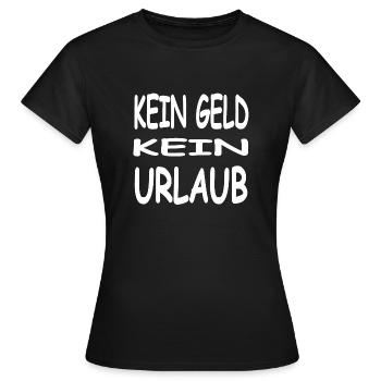 Vacances - T-shirt Femme - noir - Devant - AI Model Female 172 dark (172cm)
