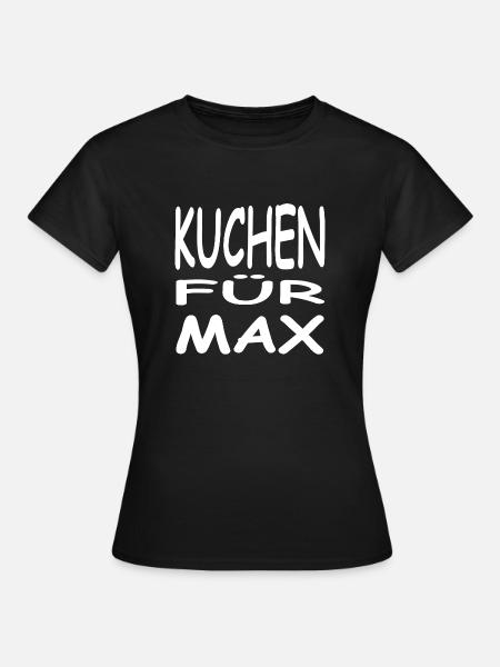 Kuchen - Frauen T-Shirt - Schwarz