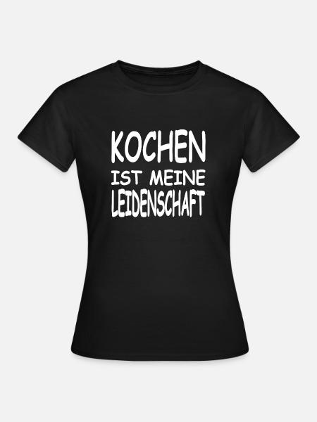 Kochen - Frauen T-Shirt - Schwarz