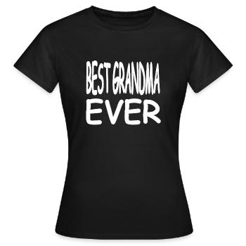Granny - Women's T-Shirt - black - Front - AI Model Female 172 dark (172cm)