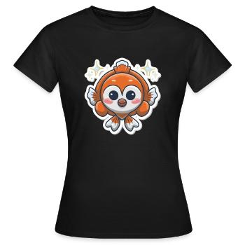 Clownfish Lover - Women's T-Shirt - black - Front - AI Model Female 172 dark (172cm)