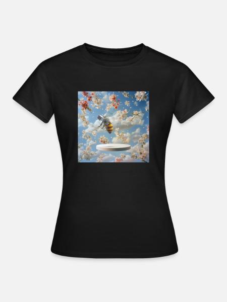Natur pure - Frauen T-Shirt - Schwarz
