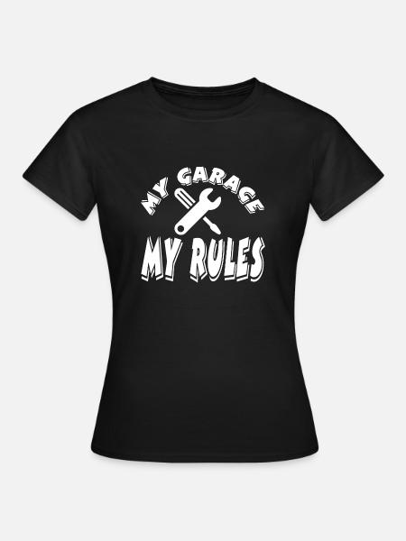 Garage - Frauen T-Shirt - Schwarz