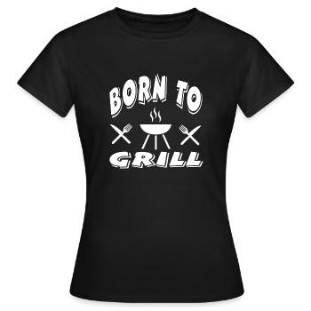Griller - T-shirt Femme - noir - Devant - AI Model Female 172 dark (172cm)
