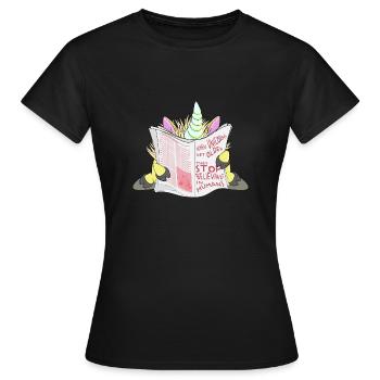 REALLY - Women's T-Shirt - black - Front - AI Model Female 172 dark (172cm)