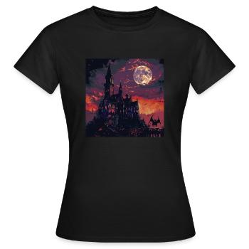Transylvanie - T-shirt Femme - noir - Devant - AI Model Female 172 dark (172cm)