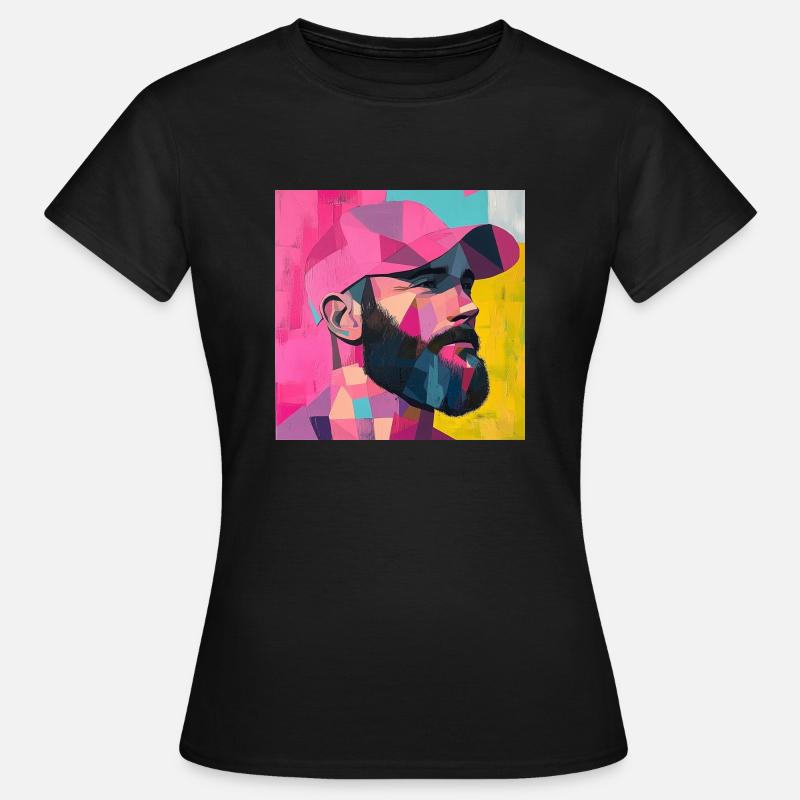 Full beard - Women's T-Shirt - black