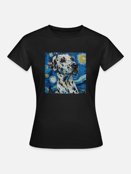 Dalmatiner - Frauen T-Shirt - Schwarz