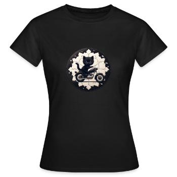Soft Kitty Gifts - Women's T-Shirt - black - Front - AI Model Female 172 dark (172cm)