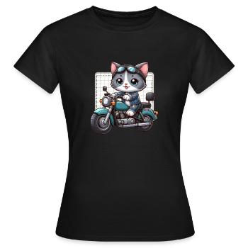 Soft Kitty Gifts - Women's T-Shirt - black - Front - AI Model Female 172 dark (172cm)