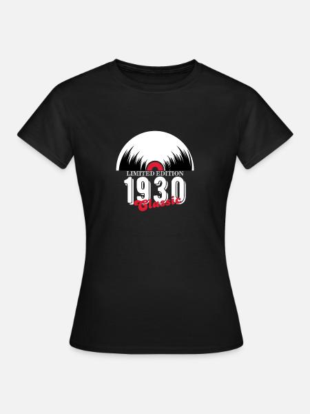 Limited edition 1930 Classic vinyle - T-shirt Femme - noir