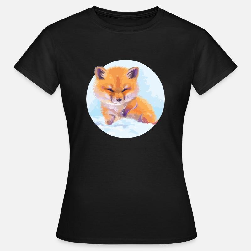 Fox - Women's T-Shirt - black
