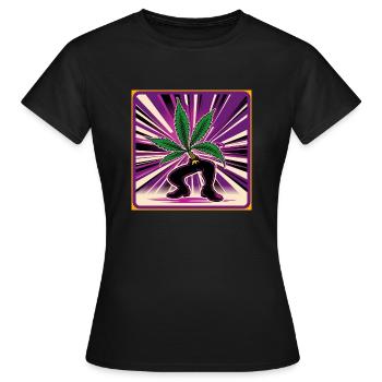 Stoned Striders - Frauen T-Shirt - Schwarz - Vorne - AI Model Female 172 dark (172cm)