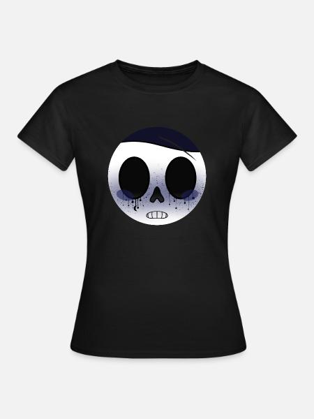 Moon - Frauen T-Shirt - Schwarz