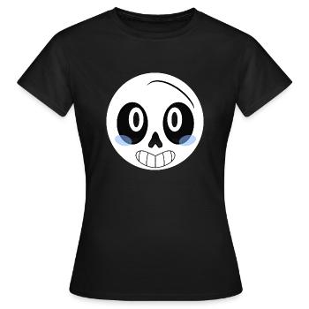 Sans - Frauen T-Shirt - Schwarz - Vorne - AI Model Female 172 dark (172cm)