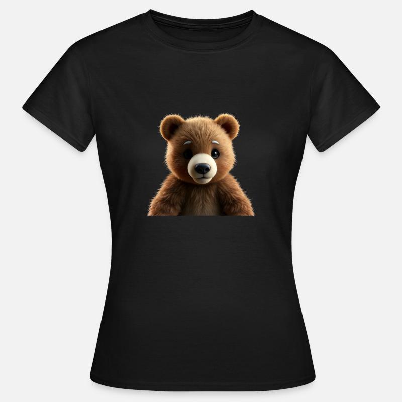 Cute bear - Women's T-Shirt - black