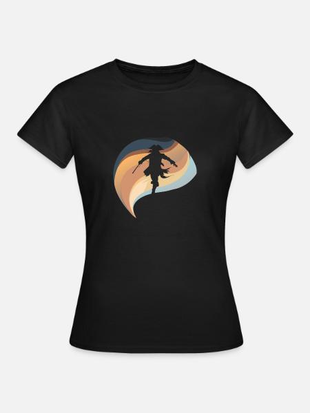 Pirat Piraten - Frauen T-Shirt - Schwarz