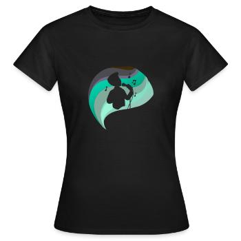 Karaoke Tenor Jazz - Women's T-Shirt - black - Front - AI Model Female 172 dark (172cm)