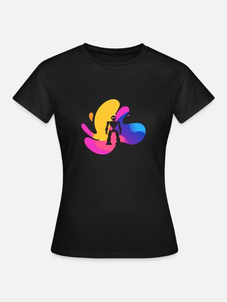 Cyborg Robotik Tech - Frauen T-Shirt - Schwarz