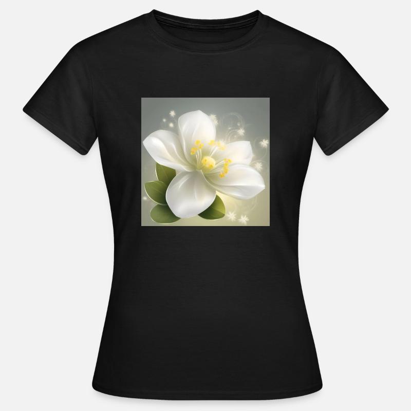 Delicate Flower - Women's T-Shirt - black