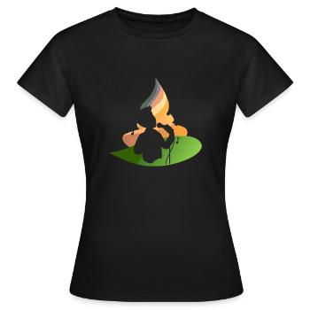 Karaoke Gesang Chor - Frauen T-Shirt - Schwarz - Vorne - AI Model Female 172 dark (172cm)