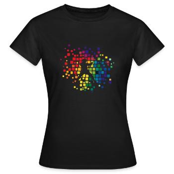 Épée Combat Sports Fighter Copie - T-shirt Femme - noir - Devant - AI Model Female 172 dark (172cm)