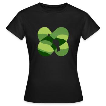 Darts Dartliga Darts Player Copy - T-shirt Femme - noir - Devant - AI Model Female 172 dark (172cm)