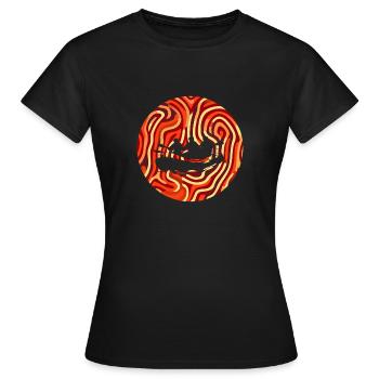 Rafting en eau vive - T-shirt Femme - noir - Devant - AI Model Female 172 dark (172cm)