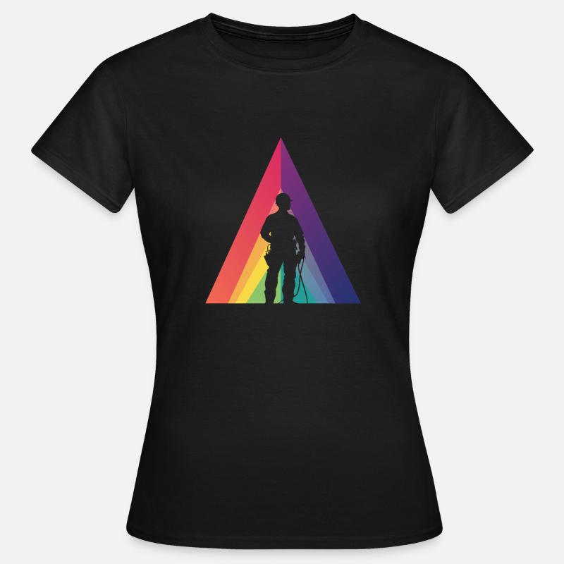 Electrician Electrical Work Electrical Engineering - Women's T-Shirt - black