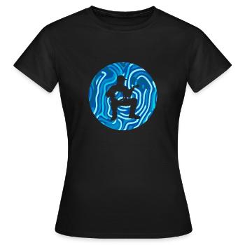 Guitare Banjo Dixieland - T-shirt Femme - noir - Devant - AI Model Female 172 dark (172cm)