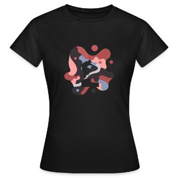 Parkour Parkourlaeufer Stuntman - Frauen T-Shirt - Schwarz - Vorne - AI Model Female 172 dark (172cm)