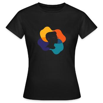 Connexion Frère Enfants - T-shirt Femme - noir - Devant - AI Model Female 172 dark (172cm)