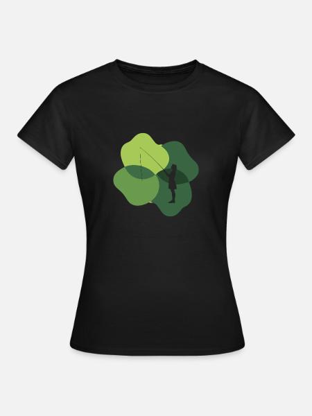 Magnetfischen Fund - Frauen T-Shirt - Schwarz