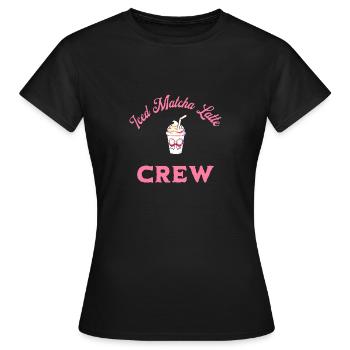 Cute Daily Crew Shirt - Frauen T-Shirt - Schwarz - Vorne - AI Model Female 172 dark (172cm)