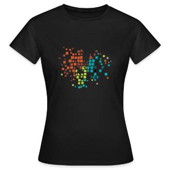 Docteur Médecins Patient - T-shirt Femme - noir - Devant - AI Model Female 172 dark (172cm)