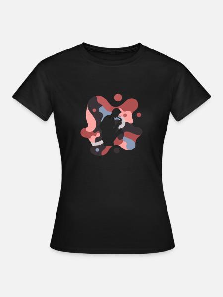 Jazz Orleans - Frauen T-Shirt - Schwarz
