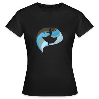 Tanzsport Modern Tanzkurs - Frauen T-Shirt - Schwarz - Vorne - AI Model Female 172 dark (172cm)