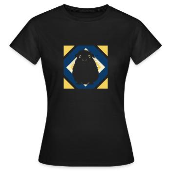 Meerschweinchen Verhalten Haustier - Frauen T-Shirt - Schwarz - Vorne - AI Model Female 172 dark (172cm)