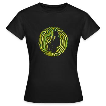 Wind Instrument Saxophone Saxophonist - Women's T-Shirt - black - Front - AI Model Female 172 dark (172cm)