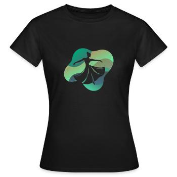 Dance Sport Dancing Dance Monster - Women's T-Shirt - black - Front - AI Model Female 172 dark (172cm)