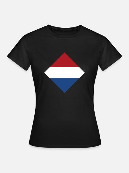 Niederlande - Frauen T-Shirt - Schwarz