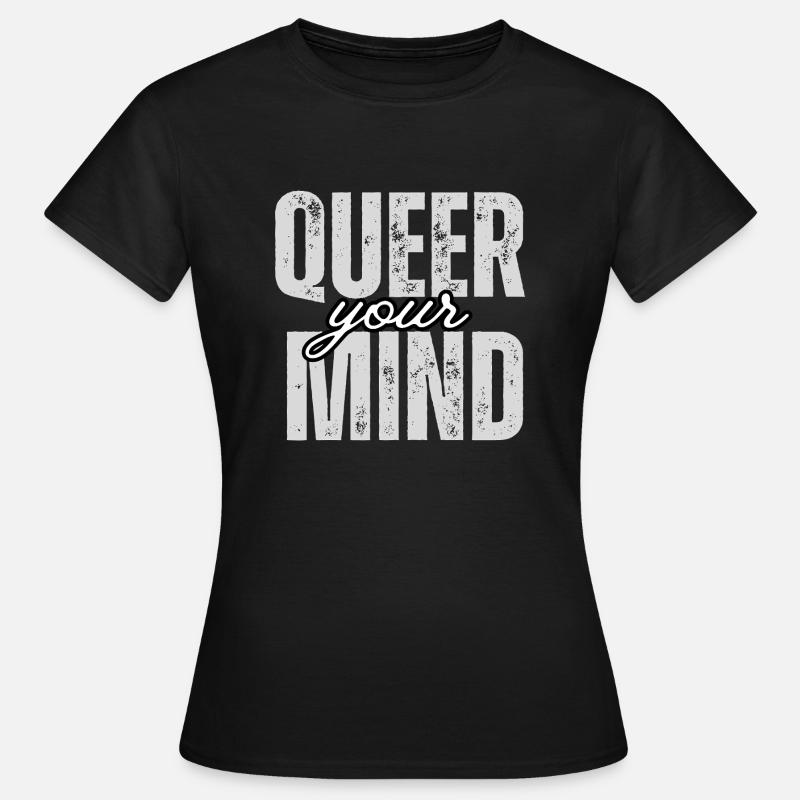 Queer your mind - Women's T-Shirt - black
