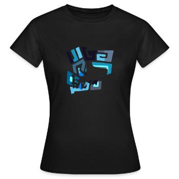 Piano Instrument d’école de musique - T-shirt Femme - noir - Devant - AI Model Female 172 dark (172cm)